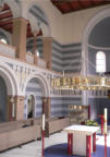 Die Liebfrauenkirche in Duderstadt wurde nach den Entwürfen von Herrn Prof. Gerlach ( Fachhochschule Hildesheim und Holzminden ) in Leimfarbtechnik vollständig von uns neu ausgemalt.